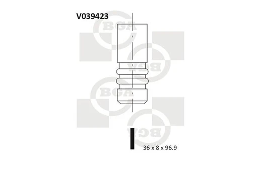Įvado vožtuvas BGA V039423