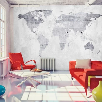 Artgeist Fototapetas - Concrete Map