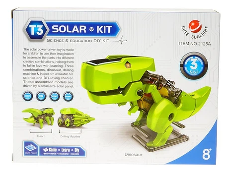 Konstruktorius 3in1 su saulės baterija