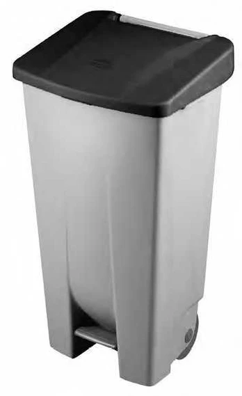 Basket solid lid DE-23400, juodas