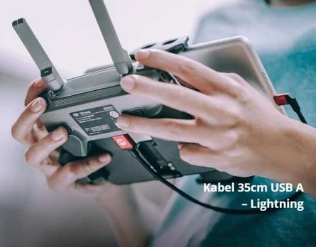PGYTECH Type-A į Lightning laidas, 35 cm