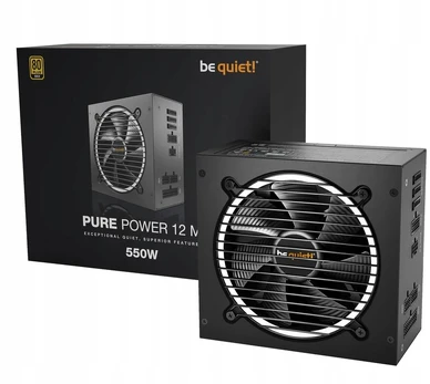 Maitinimo šaltinis be quiet! Pure Power 12 M 550w 80 Plus Gold Atx 3.0