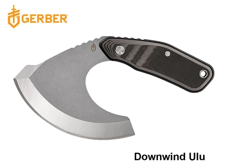 Medžioklinis peilis Gerber Gerber Downwind Ulu MLP išsiuntimas 9 d.