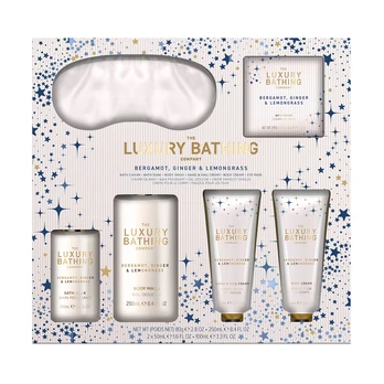 LUXURY BATHING BERGAMOT, GINGER & LEMONGRASS dovanų rinkinys
