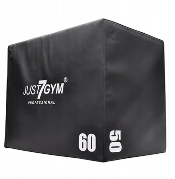Plyometrinė dėžė Soft Box minkšta Just7gym
