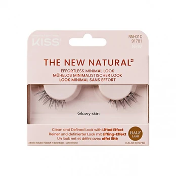 KISS - Artificial eyelashes The New Natural Half Lash