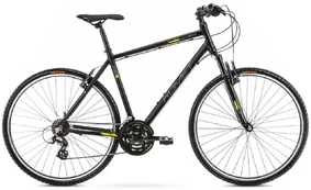 Dviratis Romet Orkan M 2024 black-gold-21" / XL kaina