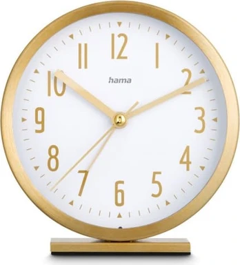 skye alarm clock gold