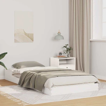 Lovos rėmas Balta 80 x 220 cm Pušies masyvas