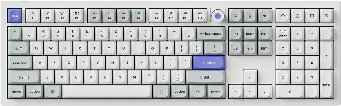 Keychron Q6HW-P1 Full Size Magnetic White