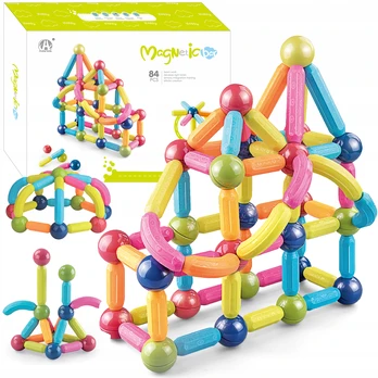 Magnetinis konstruktorius Magic Blocks, 84 vnt.