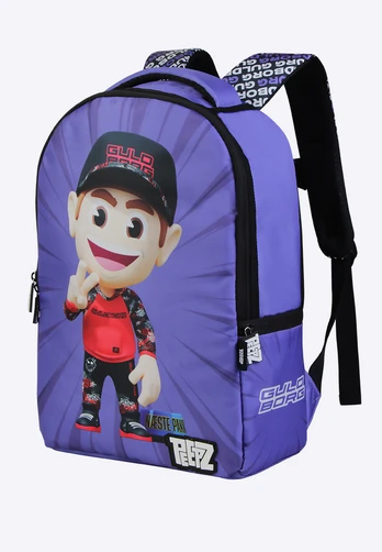 FIRSTGRADE - Guldborg PEEPZ Backpack - Purple - 46 cm x 28.5 cm x 12.5 cm