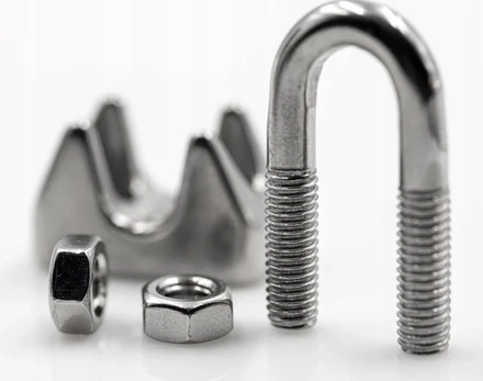 10 mm trosinis spaustuvas, nerūdijančio plieno A4