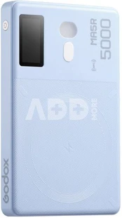 Godox MA5R Mobile Power Bank&RGB LED Light Blauw