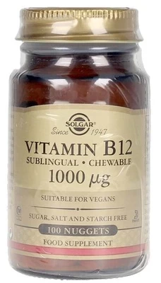 Vitaminai Solgar Vitamin B12, 0.1 kg