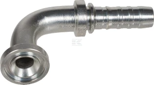 Įdėklas DN20-38.1 flanšas 90°