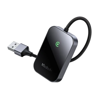CarPlay wireless adapter with USB cable McDodo CA-7210 juodas