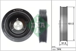 INA 544 0127 10 Crank pulley kaina