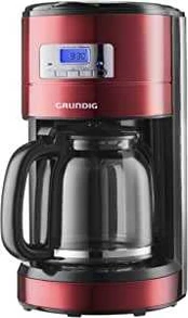 Ecost prekė po grąžinimo Grundig KM 6330 Coffee Machine Raudona Sense Digital Clock Programmable Start T