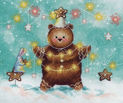 Cross-stitch kit "Holiday is coming soon" SRK-857