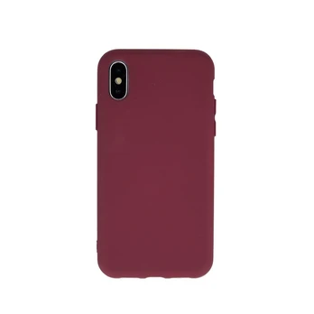 Mocco Silikoninis dėklas for Apple iPhone 12 Pro Max Burgundy