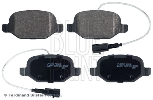 Stabdžių trinkelių rinkinys, diskinis stabdys BLUE PRINT ADL144219