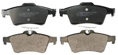 Stabdžių trinkelių rinkinys, diskinis stabdys DENCKERMANN B110857