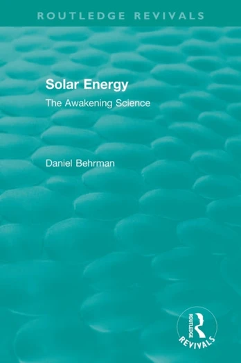 Routledge Revivals: Solar Energy (1979)