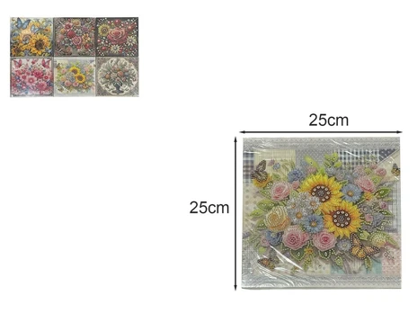 90199 DIAMANTINĖ MOZAIKA „GAZELOS GĖLĖS“