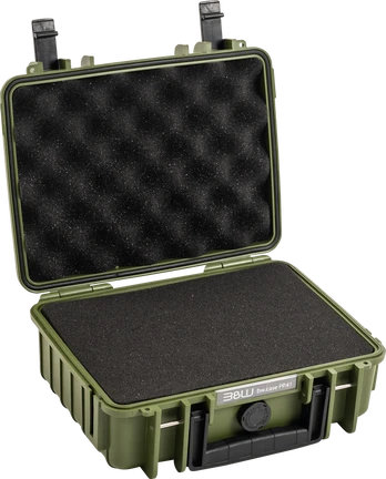 BW Outdoor Cases Type 1000 / Bronze žalias (pre-cut foam)