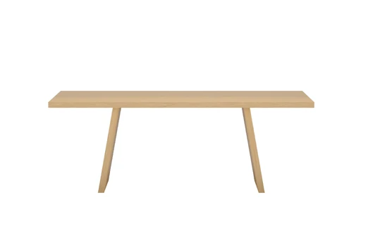 Logga Dining Table - Nature / MDF w Veneer