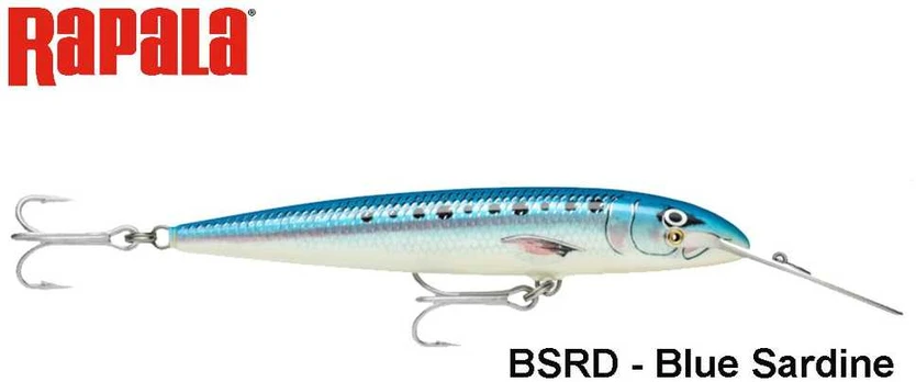 Vobleris Rapala Countdown Magnum CDMAG BSRD Mėlyna Sardine