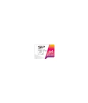 Silicon Power | microSDHC UHS-I Memory Card | Elite | 64 GB | microSDHC/SDXC | Flash memory class 10