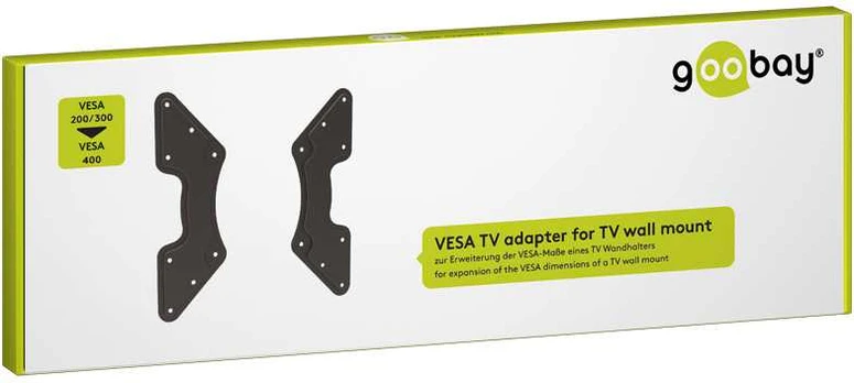 Adapteris VESA max. do 400x400 Goobay