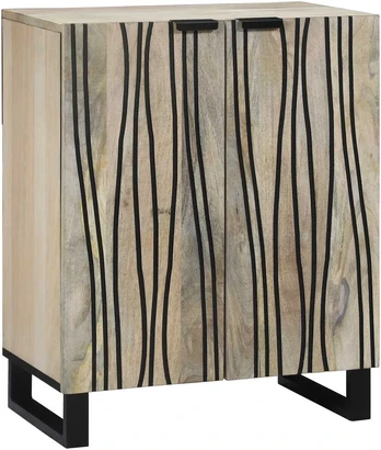 Kabalas Balta 60 x 33.5 x 75 cm Mango medienos masyvas