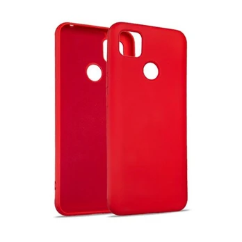 Beline Etui Silicone Xiaomi Redmi 10Aczerwony/red
