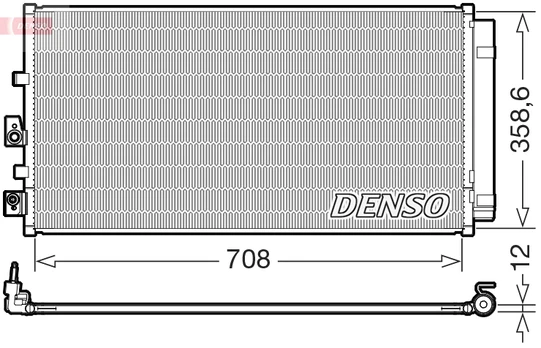 Kondensatorius, oro kondicionierius DENSO DCN10061