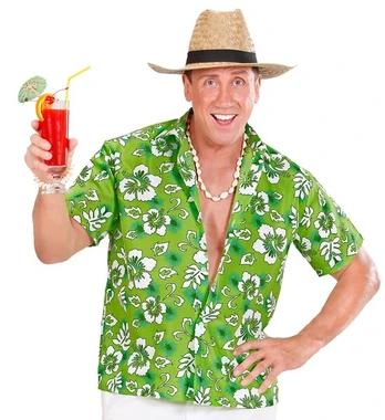 GREEN HAWAIIAN SHIRT