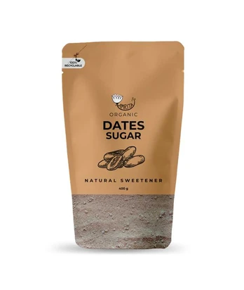 Ekologiškas datulių cukrus AMRITA, 400g