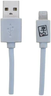 2GO USB Lade-/Datenkabel Lightning 1m baltas in PET-Box