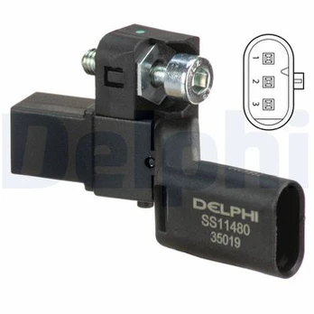 DELPHI SS11480 Jutiklis, alkūninio veleno impulsas