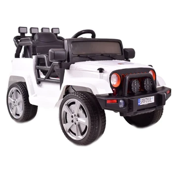 Elektromobilis Jeep A-017, White