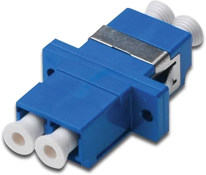 DIGITUS LWL Kupplung LC->LC Singlemode Duplex OS2 blau