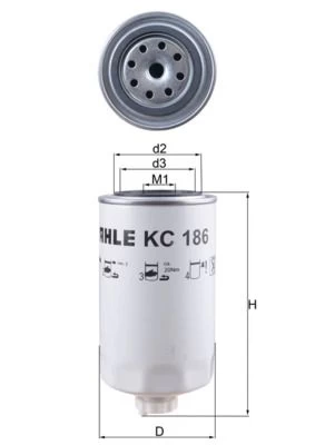 Kuro filtras KNECHT KC 186