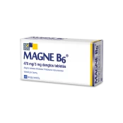 MAGNE B6 470 mg/5 mg dengtos tabletės N60 kaina