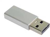 PremiumCord Adaptér USB-C na USB-A 2.0, sidabrinė