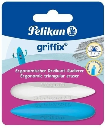 Trintukas Griffix Pelikan, mėlynas, 2 vnt.