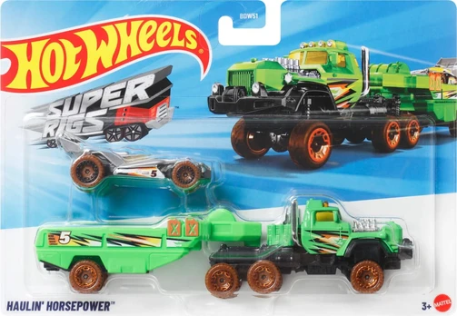 Mattel HOT WHEELS transporterio ir automodeliuko rinkinys (BDW51)