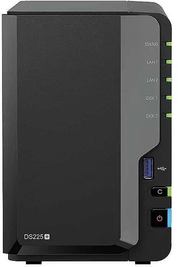 Serveris Synology DS225+/2x HAT3320-8T (2x 8TB)