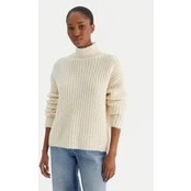 Calvin Klein Jeans Golfas Brushed Wool Ls LV044D361G Balta Regular Fit
